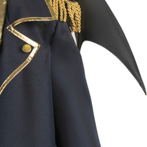 Nagi Seishiro Dark Blue Devil Outfit Cosplay Costume
