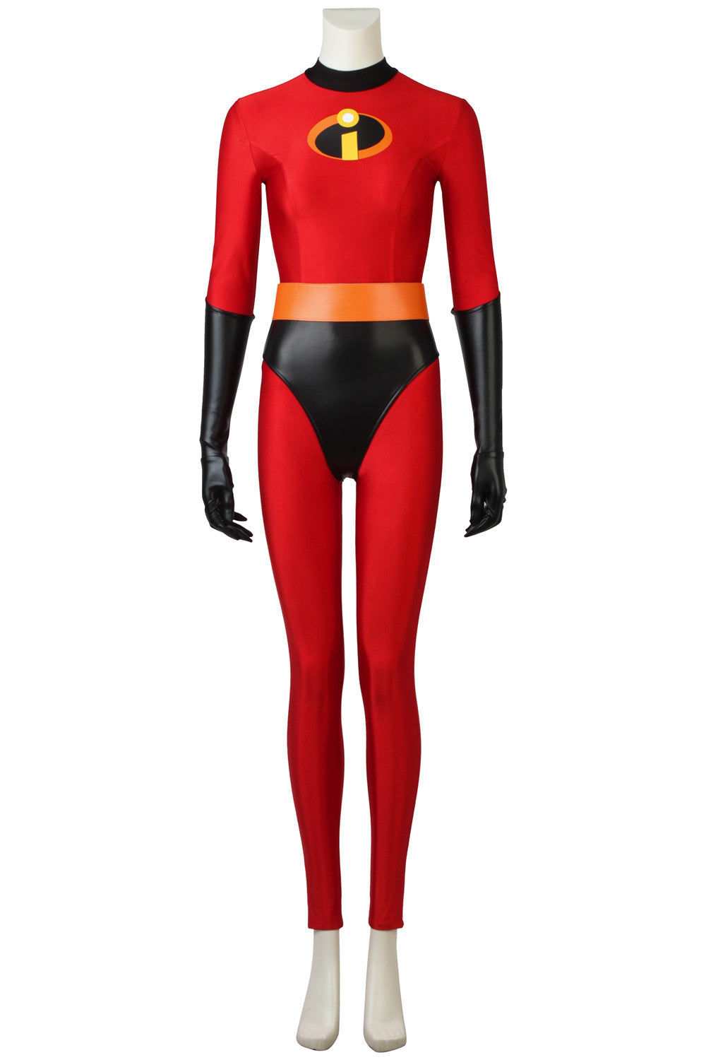 Elastigirl Helen Parr Red Latex Cosplay Costume