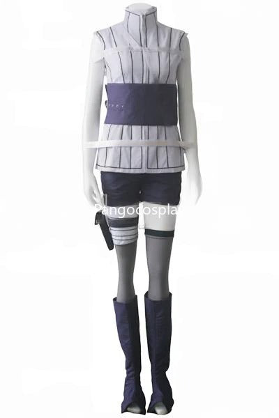 Last Hinata Hyuga Dark Blue Cosplay Costume