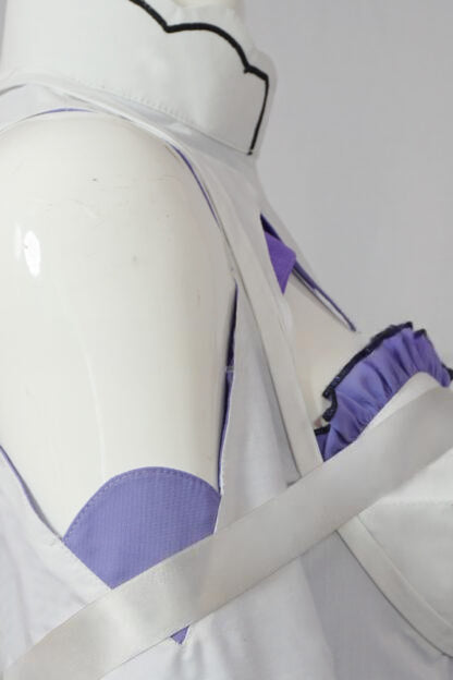 Emilia Re Zero Dress Cosplay Outfit