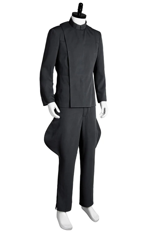 Imperial Officer Grey Uniform Cosplay Costume