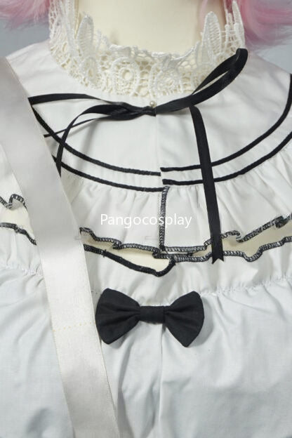 Ram Maid Dress Cosplay Outfit