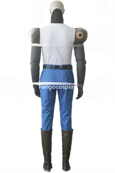 Genos Cyborg Combatant Cosplay Costume