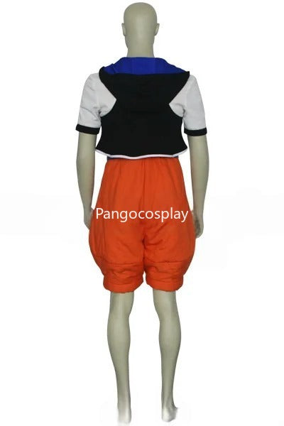 KH1 Sora Cropped Jumpsuit Cosplay Costume