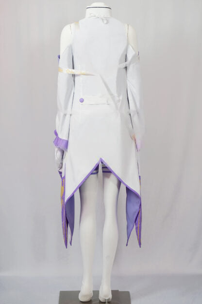 Emilia Re Zero Dress Cosplay Outfit