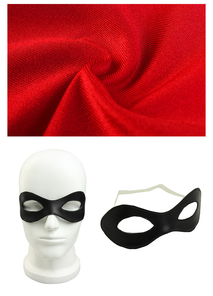 Elastigirl Helen Parr Red Latex Cosplay Costume