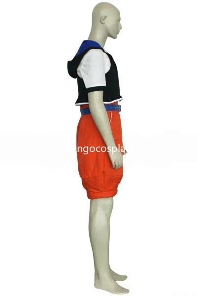 KH1 Sora Cropped Jumpsuit Cosplay Costume