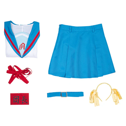 The Melancholy of Haruhi Suzumiya Uniform Halloween Suit Cosplay Costume