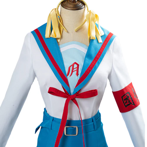 The Melancholy of Haruhi Suzumiya Uniform Halloween Suit Cosplay Costume