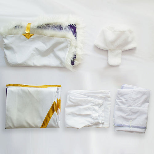 Fyodor Dostoevsky Bsd White Cosplay Costume