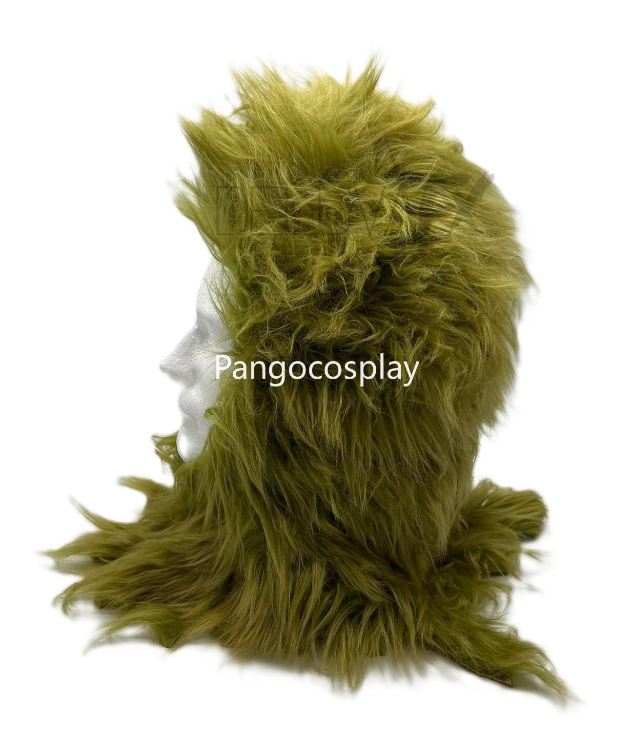Green Faux Fur Christmas Cosplay Costume