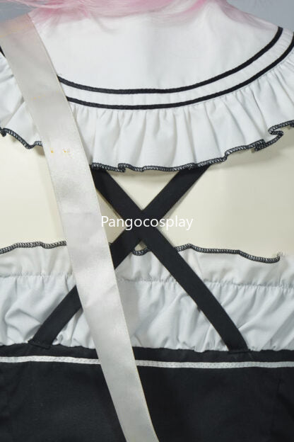Ram Maid Dress Cosplay Outfit