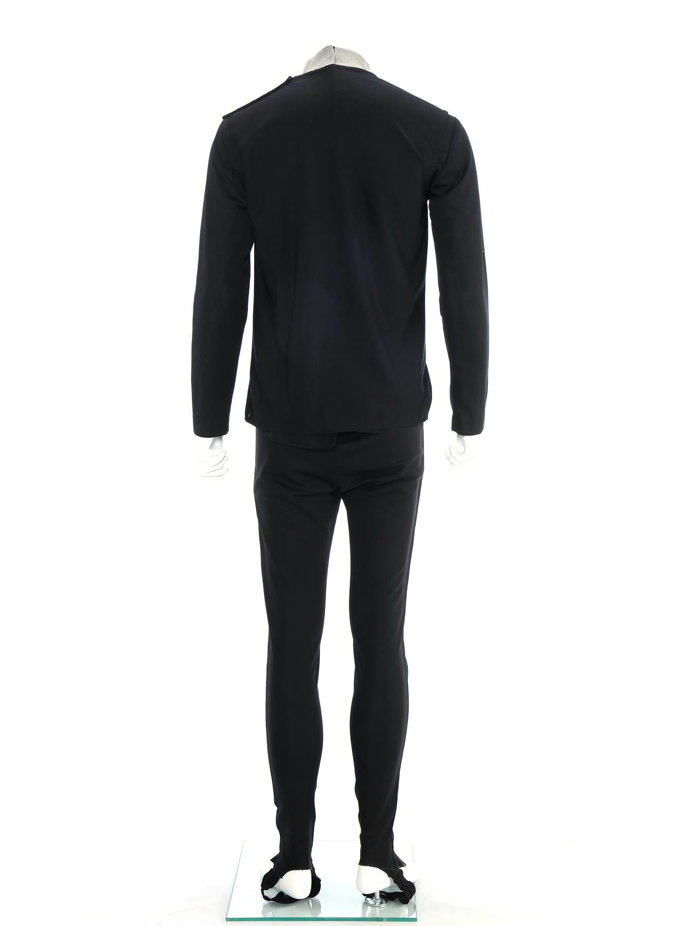 Logan's Run Sandman Black Cosplay Costume