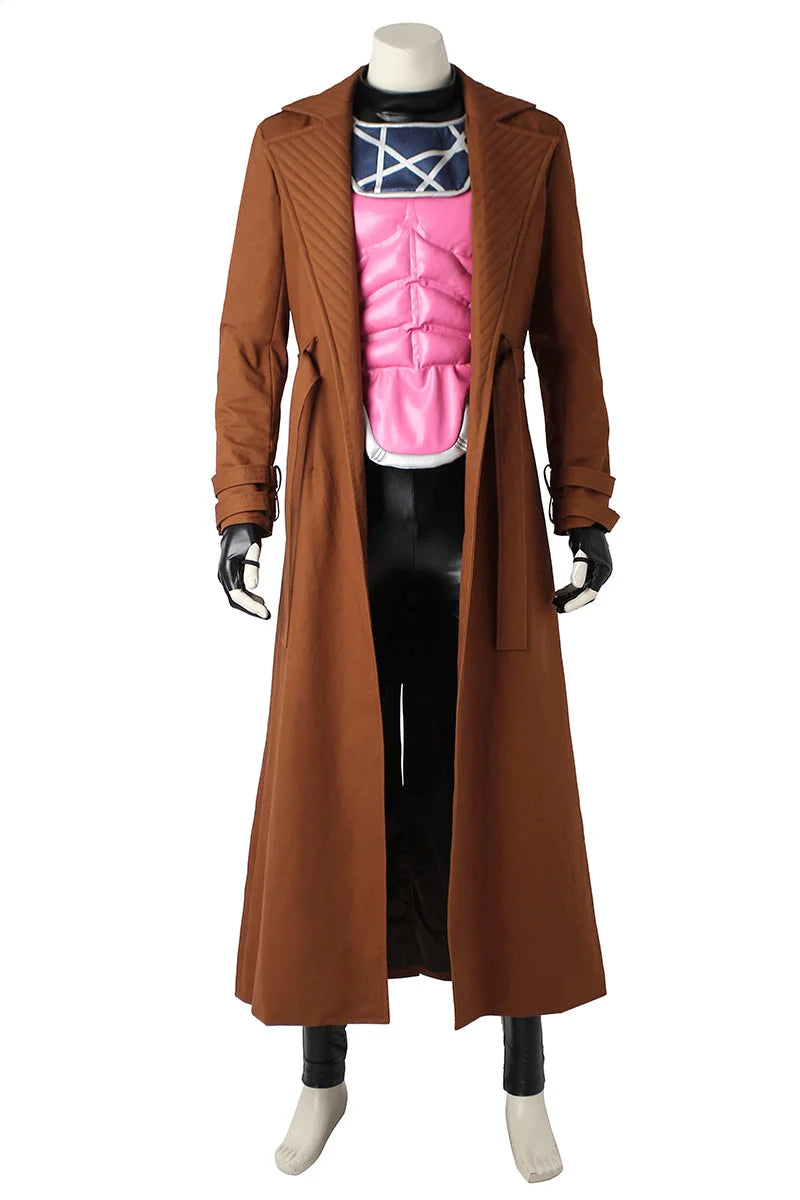 Remy LeBeau Gambit Cosplay Costume Outfit