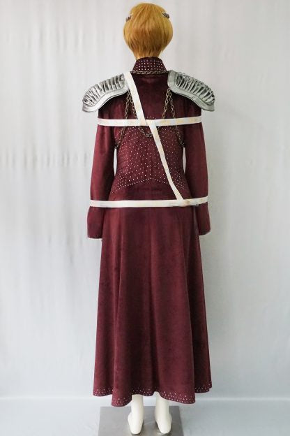 Cersei Lannister Red Armor Cosplay Costume Dress