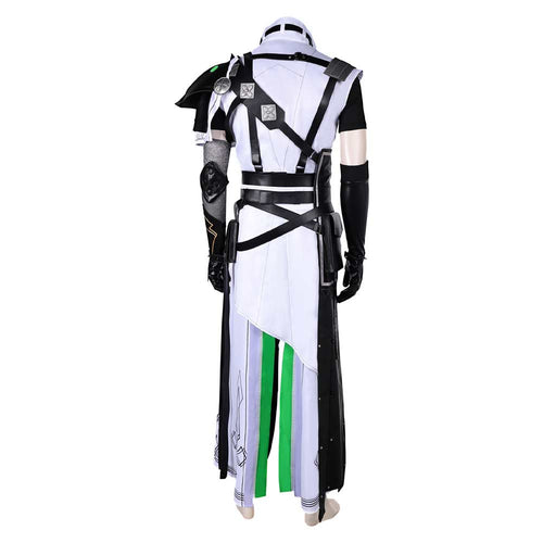 FF Cloud Strife White Outfit Cosplay Costume