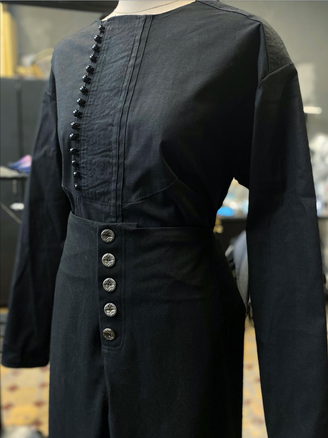 Season 1 Geralt of Rivia Black Casual Wear Cosplay Costume