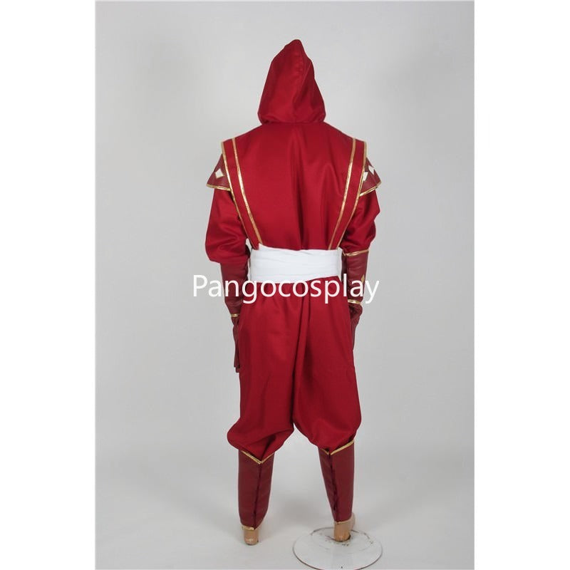 Red Ninjetti Ninja Ranger Cosplay Costume