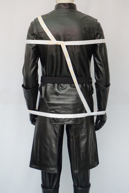 Jon Snow Faux Fur Black Cape Cosplay Costume