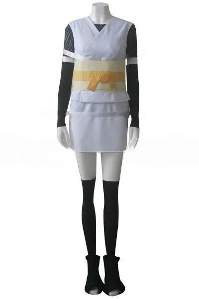 Chocho Akimichi Sleeveless Kimono Cosplay Costume