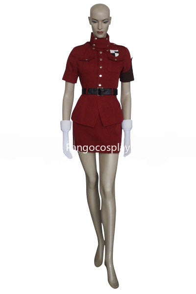Hellsing Seras Victoria Red Uniform Cosplay Costume