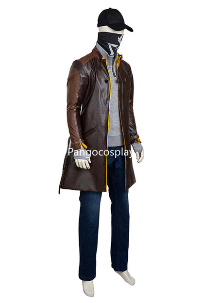 Aiden Pearce Outfit Cosplay Costume
