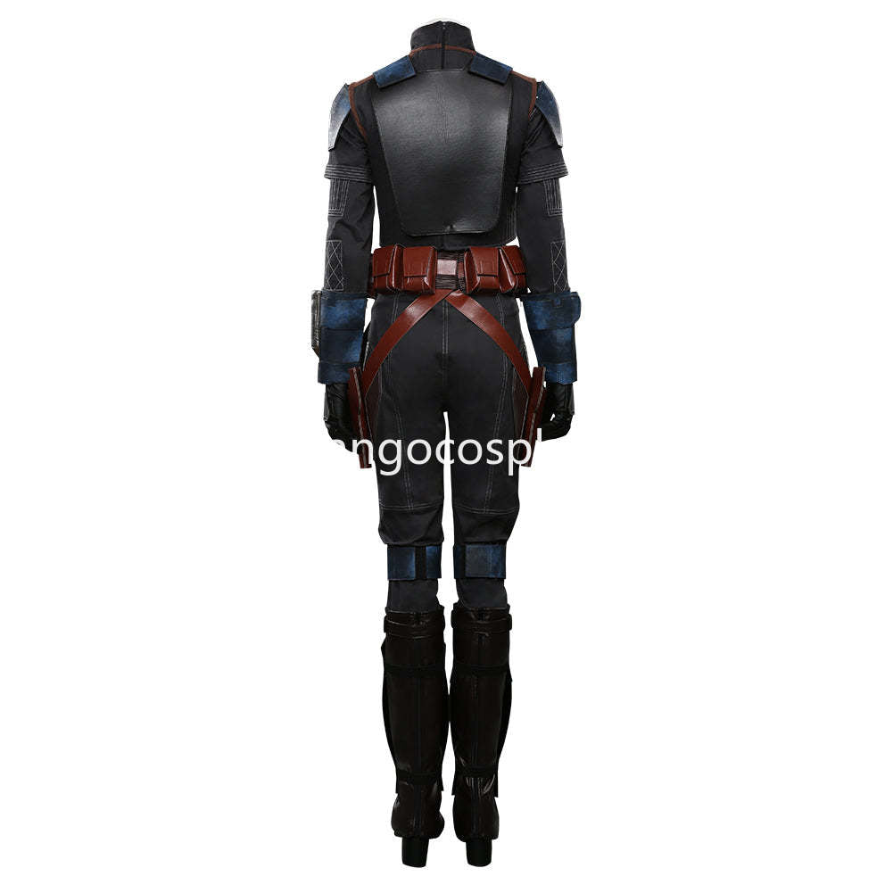 The Mando S2 Bo-Katan Kryze Top Vest Pants Outfits Halloween Suit Cosplay Costume