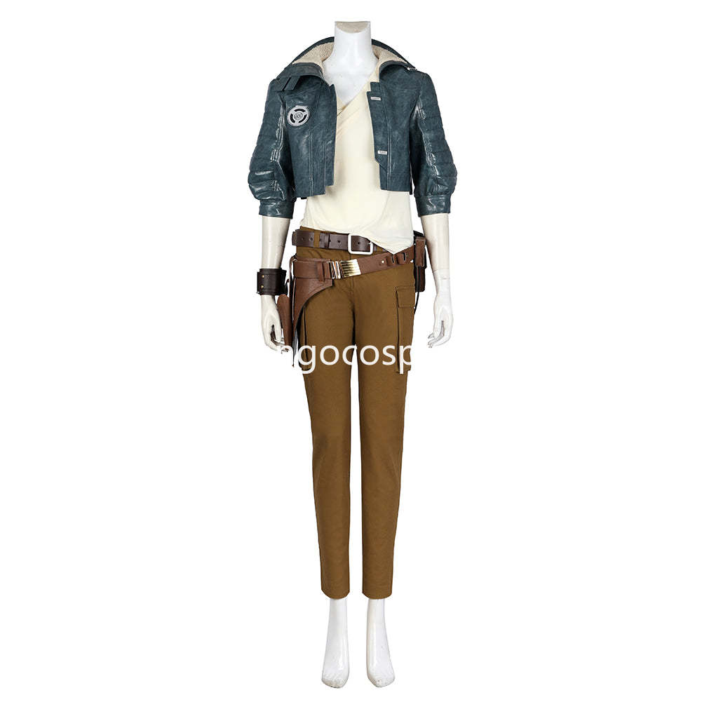 Kay Vess Women Top Pants Full Set Halloween Cosplay Costume