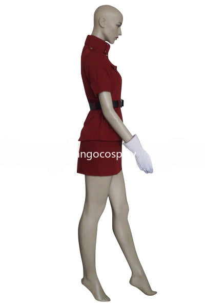 Hellsing Seras Victoria Red Uniform Cosplay Costume