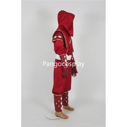 Red Ninjetti Ninja Ranger Cosplay Costume