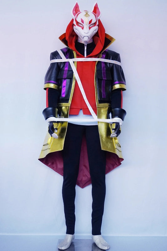 Drift Hooded Outfit Cosplay Costume