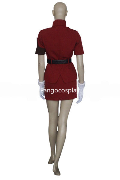 Hellsing Seras Victoria Red Uniform Cosplay Costume