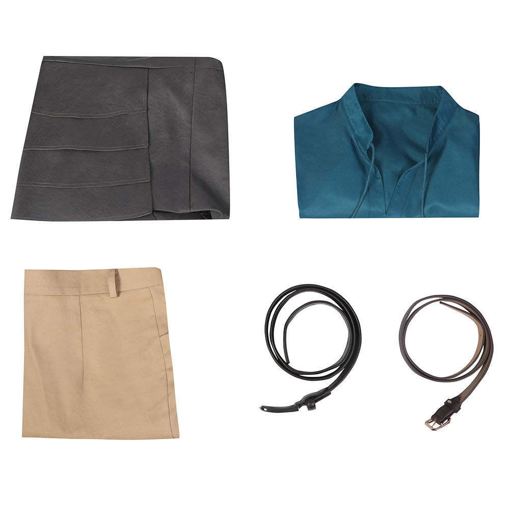 Edgin Darvis Black Outfit Cosplay Costume