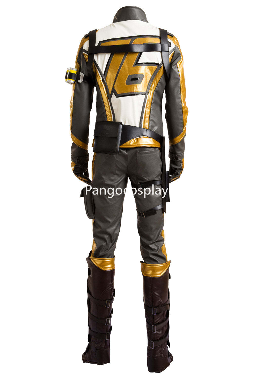 Soldier 76 Bio Jack Morrison Gold Edition Outfit Cosplay Costume
