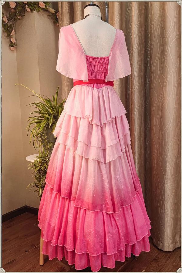 Emma Watson Yule Ball Pink Cosplay Dress