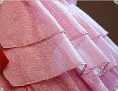 Emma Watson Yule Ball Pink Cosplay Dress