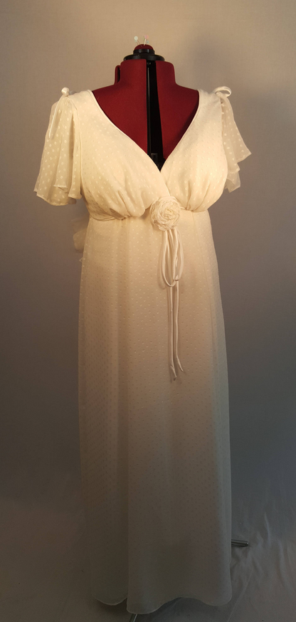 Raiders of The Lost Ark Marion Ravenwood White Cosplay Dress
