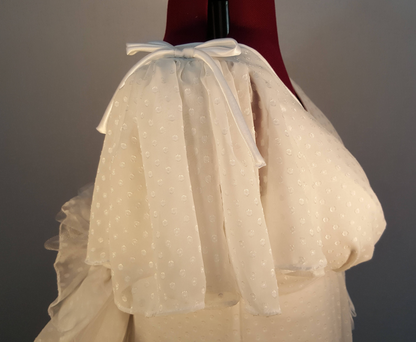 Raiders of The Lost Ark Marion Ravenwood White Cosplay Dress
