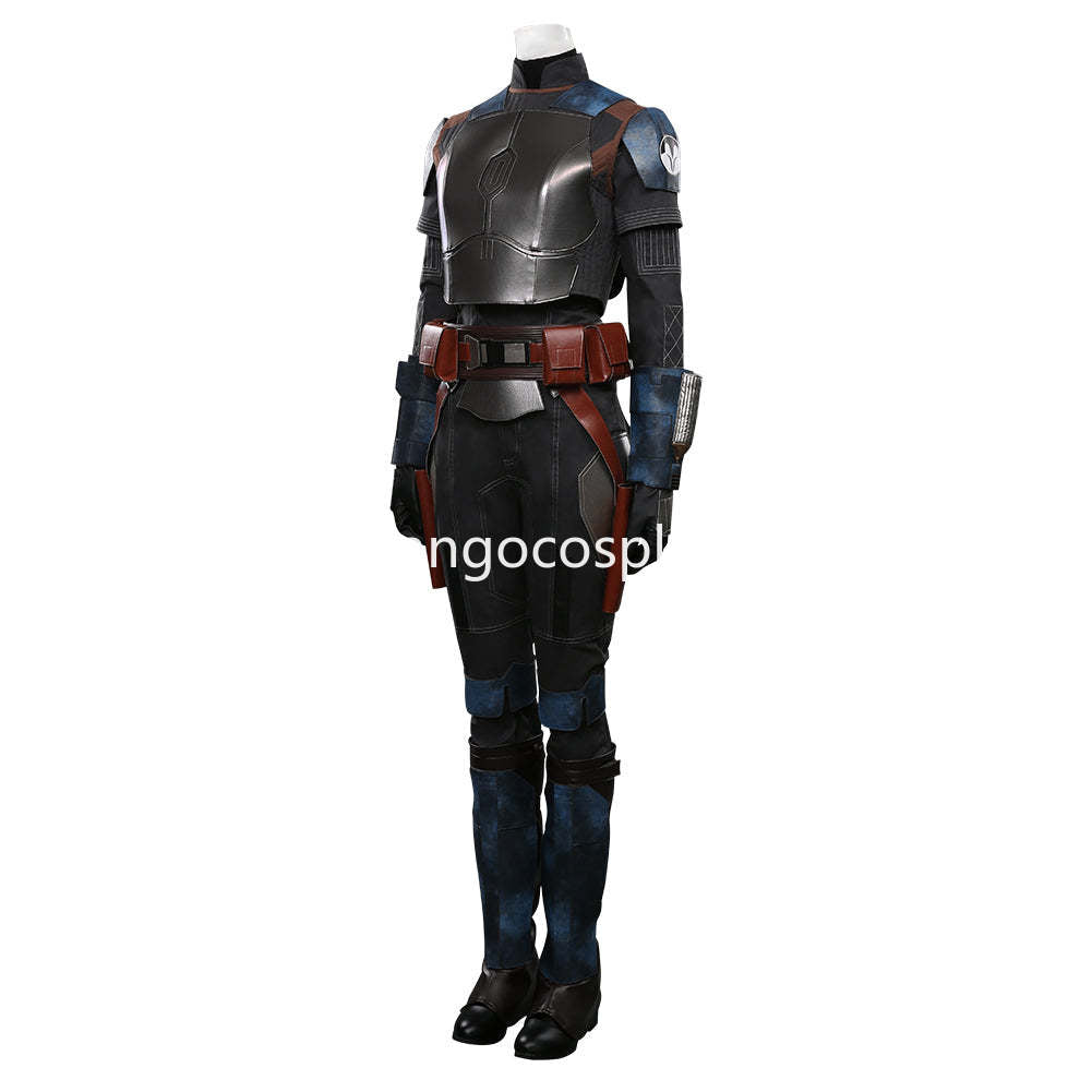 The Mando S2 Bo-Katan Kryze Top Vest Pants Outfits Halloween Suit Cosplay Costume