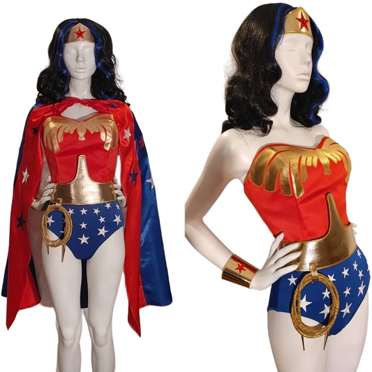 70's Woder Diana Prince Cosplay Costume