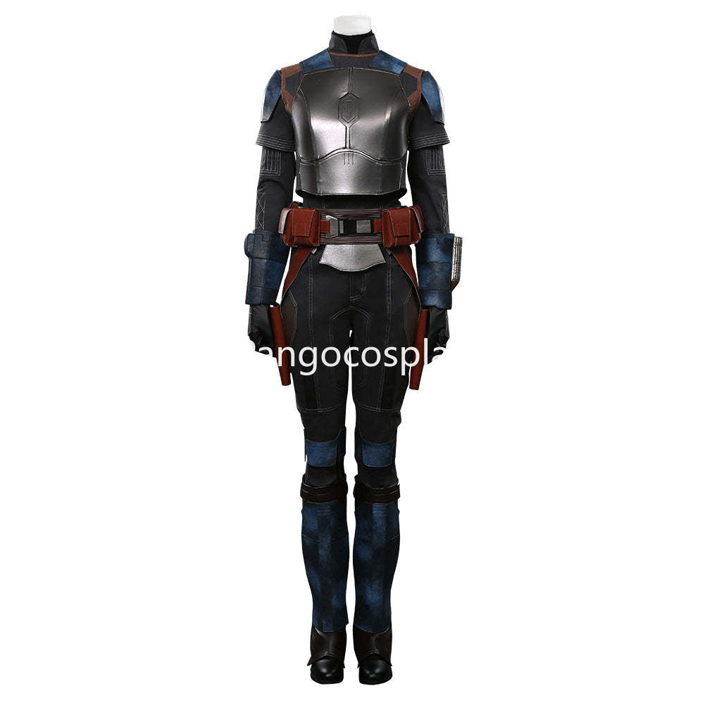 The Mando S2 Bo-Katan Kryze Top Vest Pants Outfits Halloween Suit Cosplay Costume