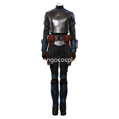 The Mando S2 Bo-Katan Kryze Top Vest Pants Outfits Halloween Suit Cosplay Costume