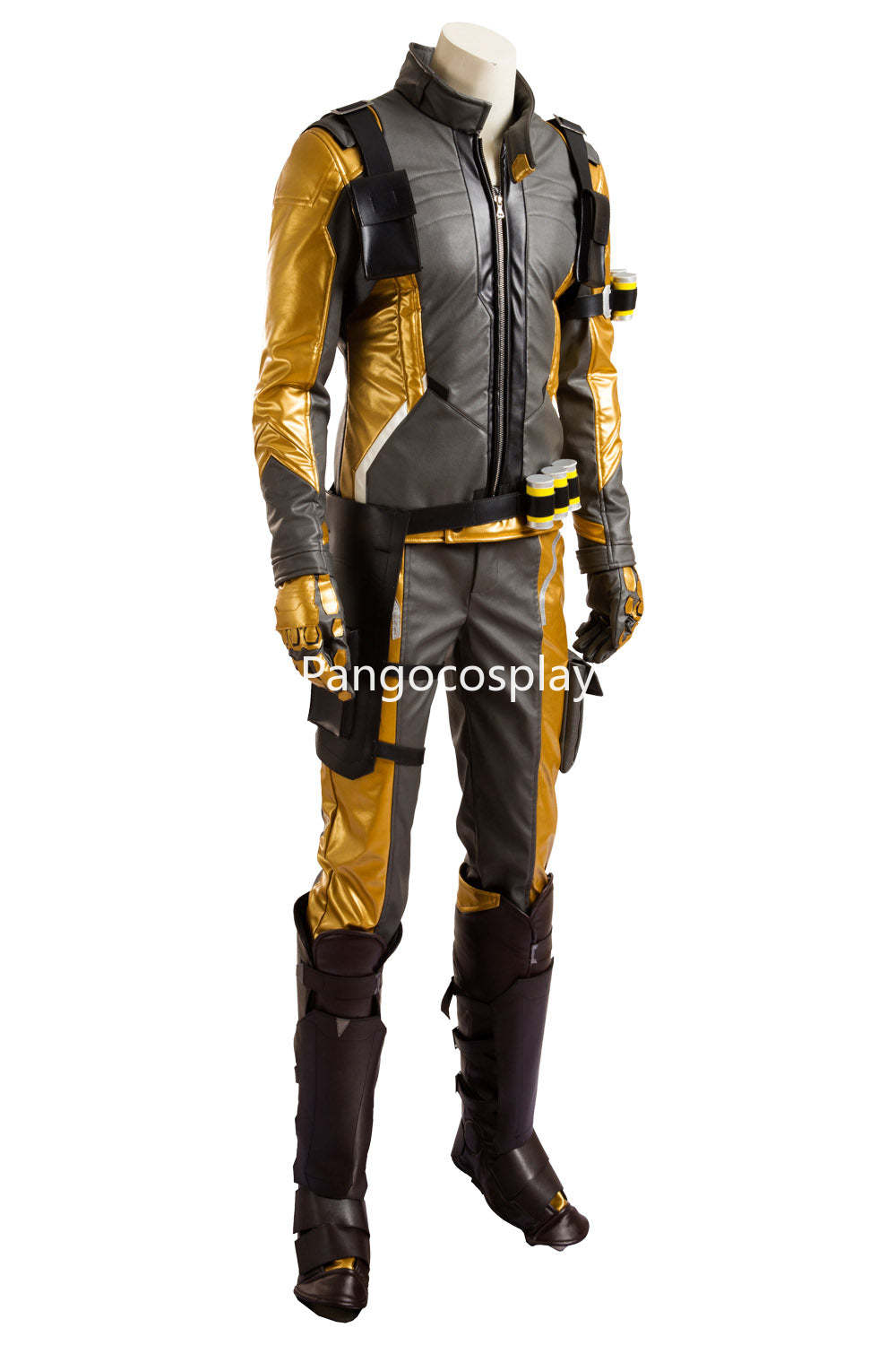 Soldier 76 Bio Jack Morrison Gold Edition Outfit Cosplay Costume