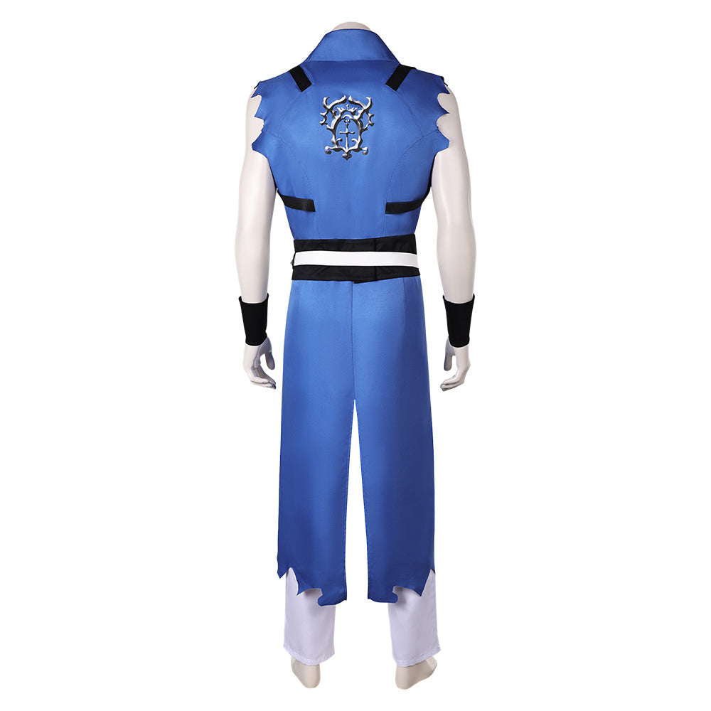Richter Belmont Blue Cosplay Outfit