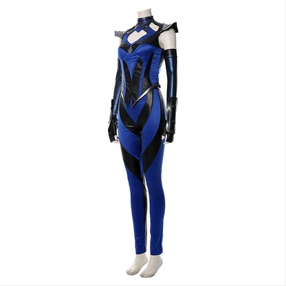 Kitana Mk11 Halloween Costume Adult Cosplay Outfit