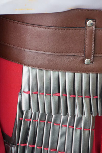 Mulan 2020 Red Fighting Cosplay Outfit