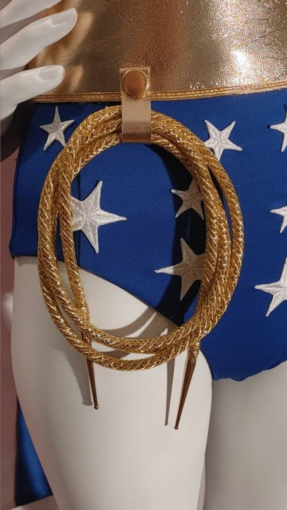 Sydney Sweeney Lynda Carter Wonder Woman Cosplay Costume