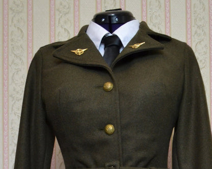 1940s Peggy Carter Army Cosplay Uniform