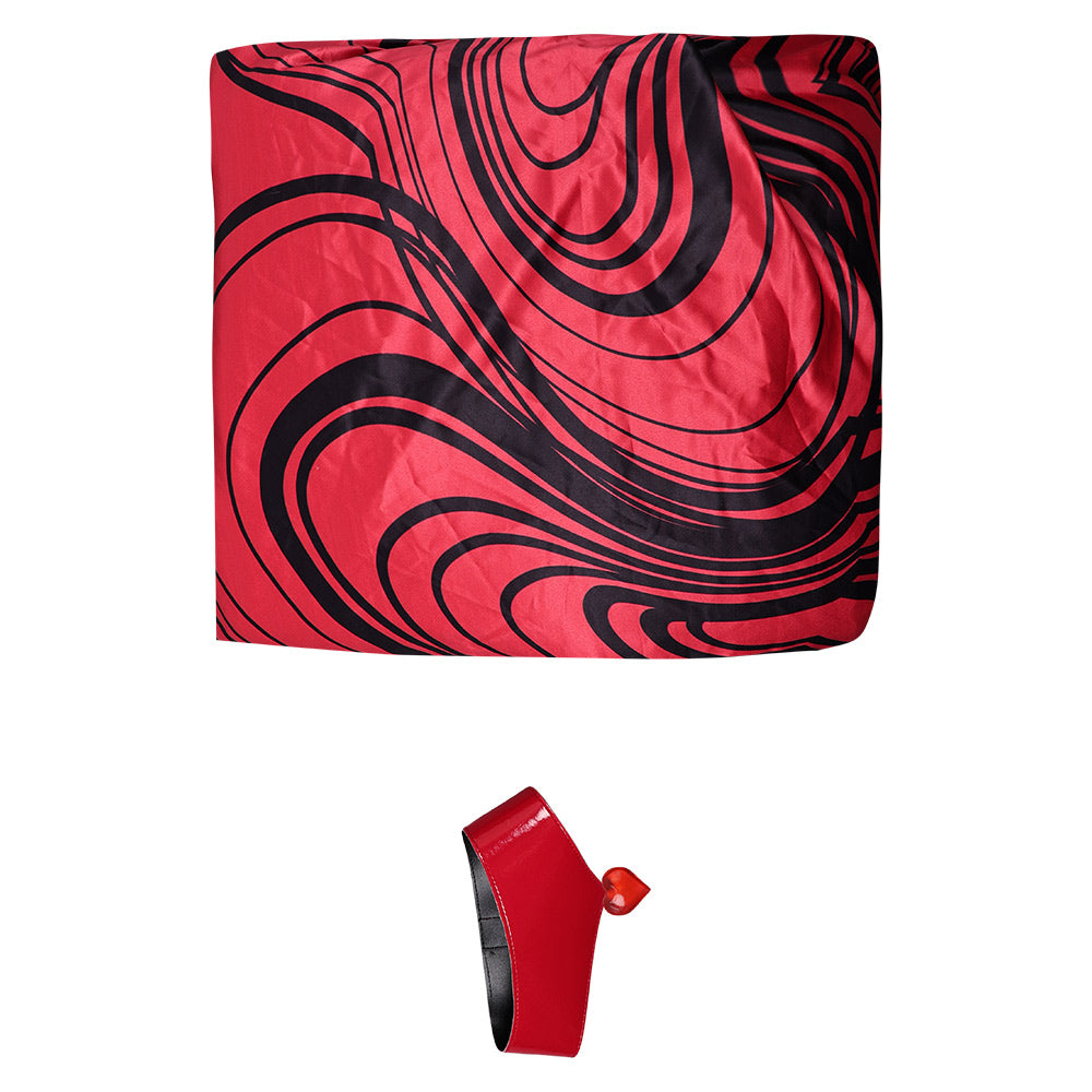 Queen Of Hearts Women Red Cosplay Dress