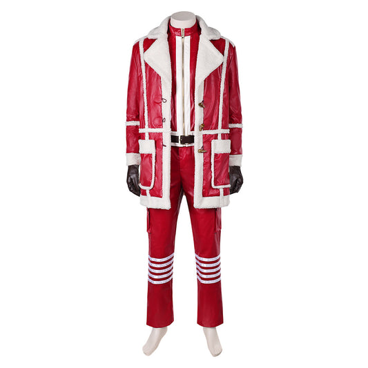 Nick Santa Claus Red Cosplay Outfit